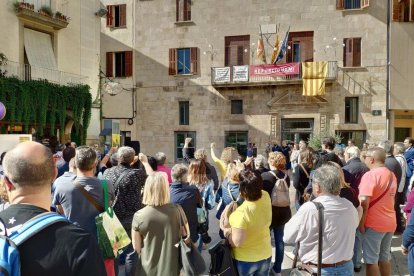 La manifestació d'estudiants ha reunit unes 2.000 persones.
