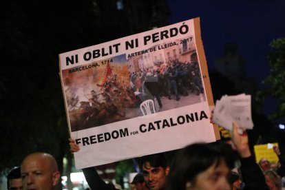 Desde la subdelegación del Gobierno hasta la avenida Catalunya de Lleida