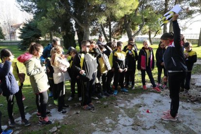 La deportista checa Verónika Kubínová, con medallas de oro en campeonatos europeos y del mundo de orientación en BTT, ha trabajado como auxiliar de conversación dentro del proyecto lingüístico Meridio de este colegio leridano.