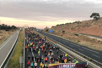 Marxa per la llibertat des de Tàrrega