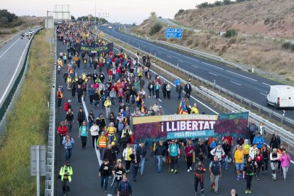 Marxa per la llibertat des de Tàrrega