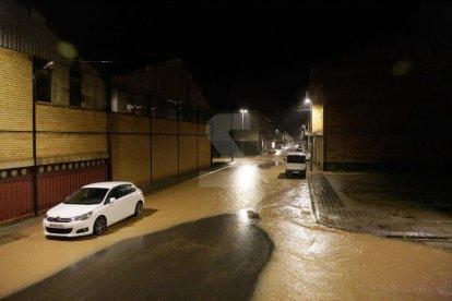 Imatges del temporal de pluja a les comarques de Lleida