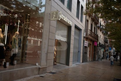 Imatges de la vaga a la ciutat de Lleida