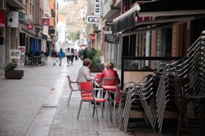 Imatges de la vaga a la ciutat de Lleida