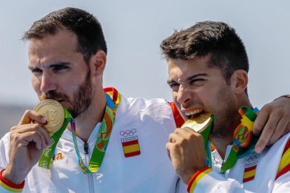 Antoni Brufau, al centre, va ser el mereixedor del premi Alfons de Borja en l’edició anterior.