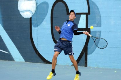 Una de les jugadores participants en el Masters Provincial.