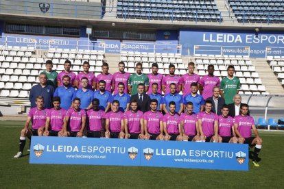 El Lleida Esportiu presenta sus cuatro equipajes