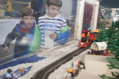 Recreació de la Jamborinada, la trobada d’escoltes que acollirà Tàrrega a finals de mes. Fins i tot s’hi reprodueix el càmping municipal.