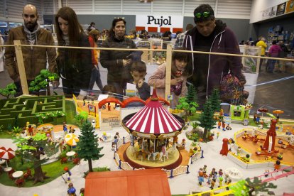 Recreació de la Jamborinada, la trobada d’escoltes que acollirà Tàrrega a finals de mes. Fins i tot s’hi reprodueix el càmping municipal.