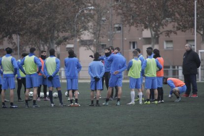Foto de Marc Resa que el club colgó ayer en su cuenta de Twitter.