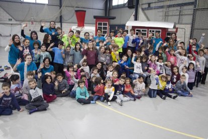 El maquillatge infantil, un dels tallers a Cervera.