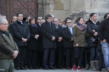 Una companya de les víctimes no va poder contenir la tristesa.