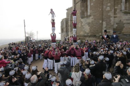 Una marea de gorres va inundar ahir la Seu Vella de Lleida.