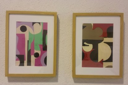 A Laura li agrada experimentar tant amb colors freds com amb càlids.