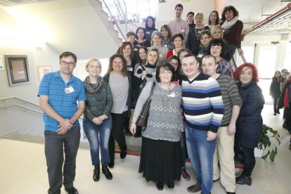 Els alumnes italians i letons de visita a Balàfia van conèixer jocs tradicionals com les bitlles.