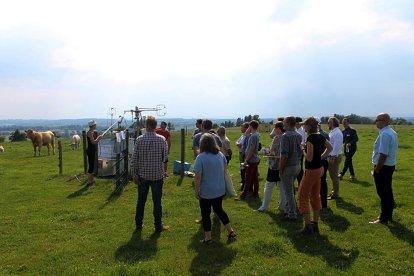 Una reunió del grup d’experts de la UE Grazing for Carbon, del qual forma part Sebastià.