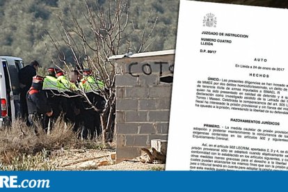 Presó per al caçador acusat de matar els dos agents rurals a Aspa
