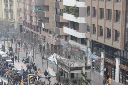 Un momento de la bendición de animales en Blondel.
