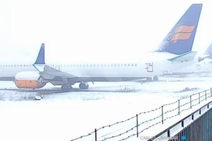 Nevada a Lleida del 9 de gener de 2021