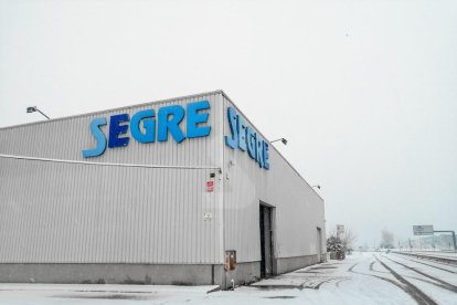 Nevada a Lleida del 9 de gener de 2021