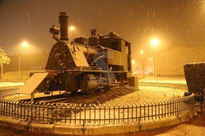 Nevada a Lleida del 9 de gener de 2021