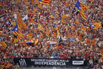 Imágenes de la Diada 2021