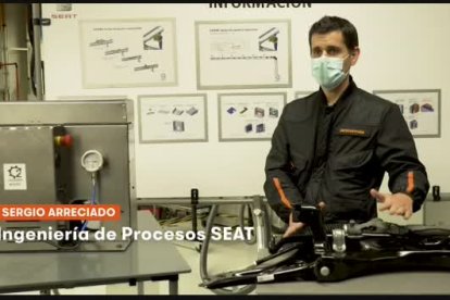 Seat fabrica respiradores asistidos con el motor adaptado de limpiaparabrisas