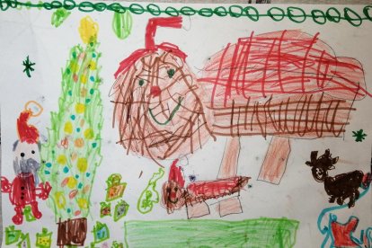 Dibuixa'ns com imagines el teu Nadal.