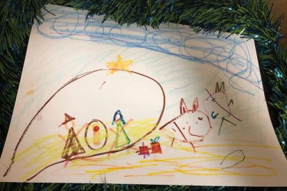 Dibuixa'ns com imagines el teu Nadal.