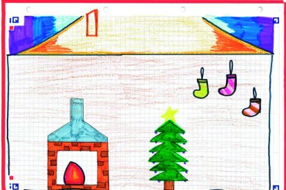 Dibuixa'ns com imagines el teu Nadal.