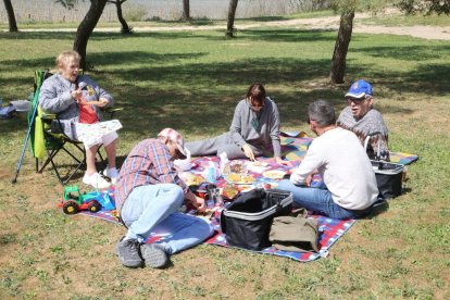 En grupos más reducidos como medida de protección ante la Covid-19