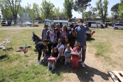 En grupos más reducidos como medida de protección ante la Covid-19