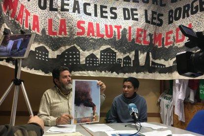Ipcena denúncia la crema il·legal de greixos animals en una empresa de les Borges Blanques