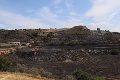 Quema unas 80 hectáreas de Catalunya y Aragón.