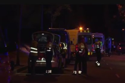 Cinc ferits greus al xoc entre dos trens en Vila-seca