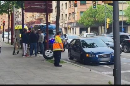 El vehicle accidentat