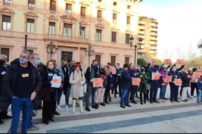 Concentración de los sindicatos contra la subida de precios y la pobreza