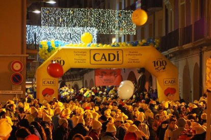 La Sant Silvestre de Lleida va tornar a ser multitudinària i aquest cop en horari matinal.