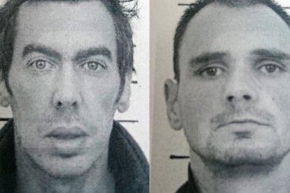 La víctima, S. Washington (esquerra), i l'homicida, G. Ionut