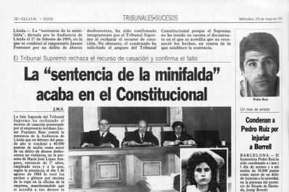 En mayo de 1990 la Audiencia Provincial de Lleida hizo correr ríos de tinta.
