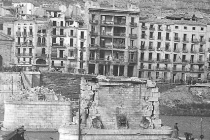 El pont Vell va ser volat pels republicans a la retirada