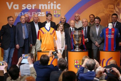 Asistió el pasado año al 25 aniversario del título en Wembley.