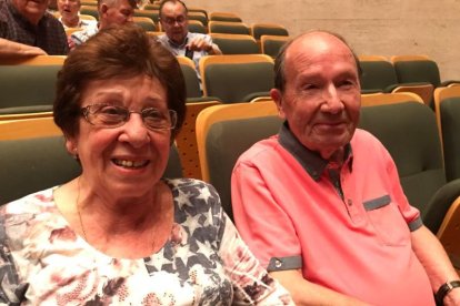 El acto de clausura del Aula de Lleida tuvo lugar en el Auditori con 600 asistentes y actuaciones de canto coral y teatro.
