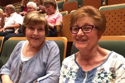 El acto de clausura del Aula de Lleida tuvo lugar en el Auditori con 600 asistentes y actuaciones de canto coral y teatro.