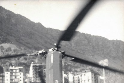 Helicópteros transportaban provisiones a pueblos aislados