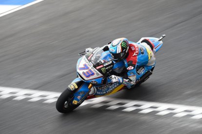 Marc Màrquez terminó a tres décimas del récord del circuito de Termas de Río Hondo.