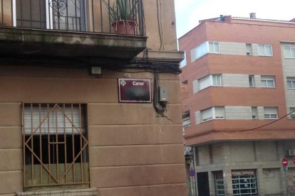 Esborren noms 'franquistes' de carrers de Lleida