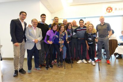 Pep Anglès va rebre un premi de mil euros pel seu triomf en la classificació de professionals.