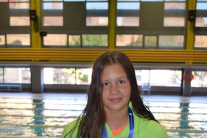 Paula Juste nadará hoy el relevo 4x200 con la selección española.