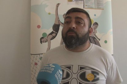 Un momento de la lectura del manifiesto del Día Mundial de la Salud Mundial, ayer en Lleida.